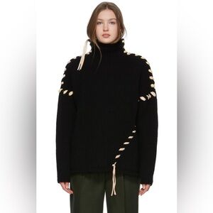 Acne Studios Lace-Up Sweater